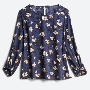 NWOT West Kei Oleksandra Crew Neck Blouse